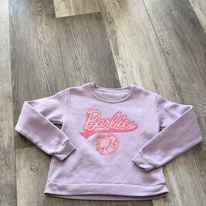 Barbie Kids Sweatshirt - Light Purple with Pink Logo